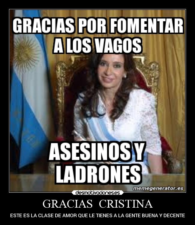 GRACIAS  CRISTINA - 