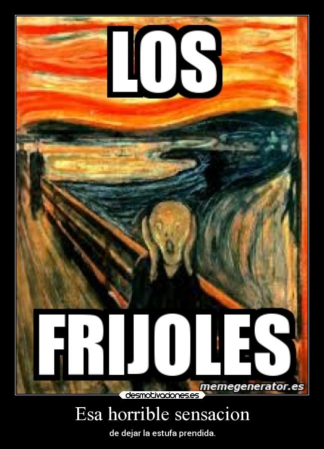 Esa horrible sensacion -