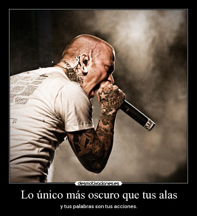 Lo único más oscuro que tus alas - 