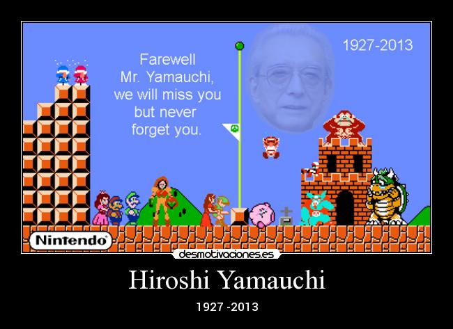Hiroshi Yamauchi - 1927 -2013