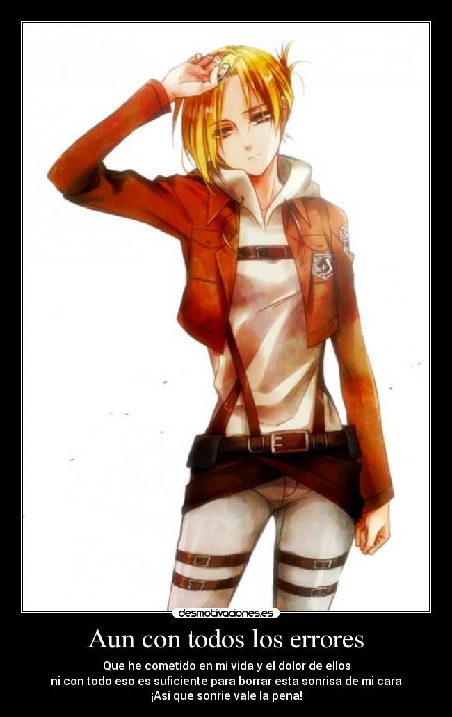 carteles annie shinjeki kyojin attack titan desmotivaciones