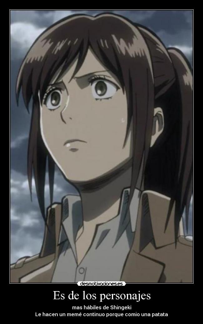 Es de los personajes -