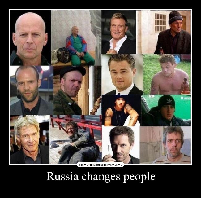 carteles russia changes people desmotivaciones
