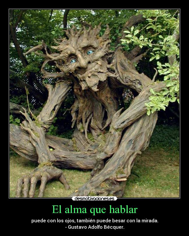 El alma que hablar -