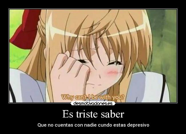 Es triste saber - 