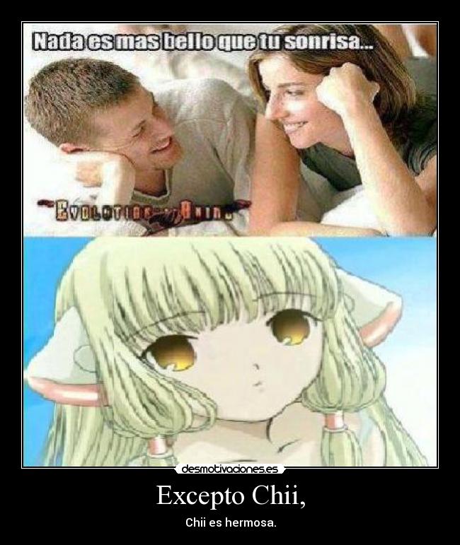 Excepto Chii, - 