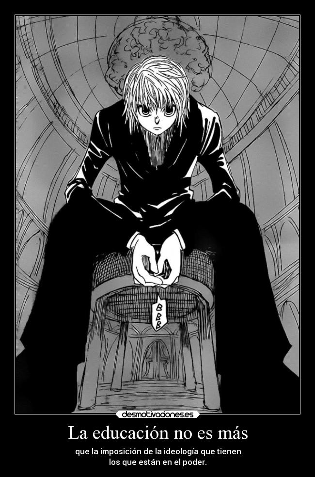 La educación no es más - 