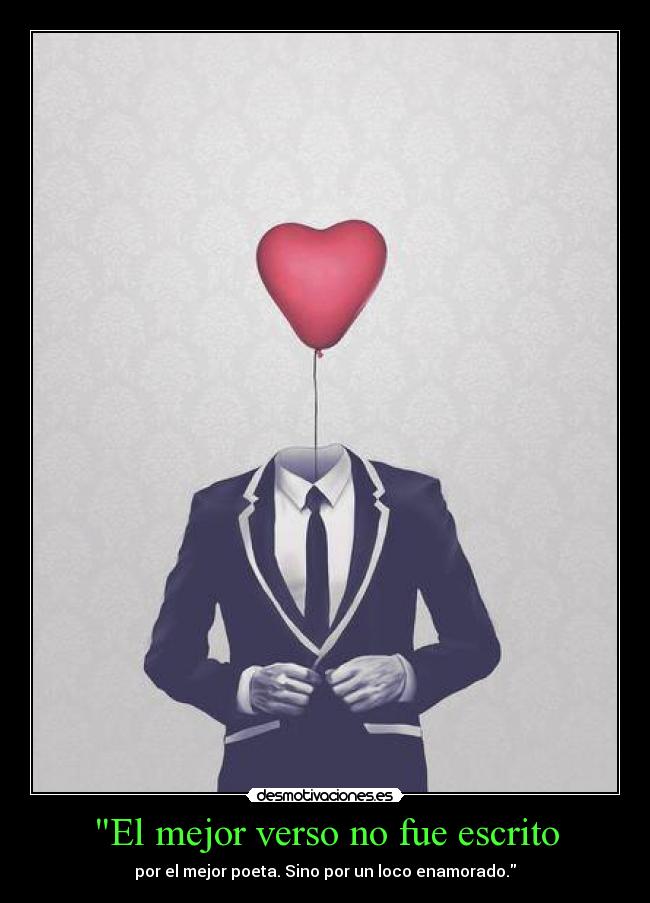 El mejor verso no fue escrito -