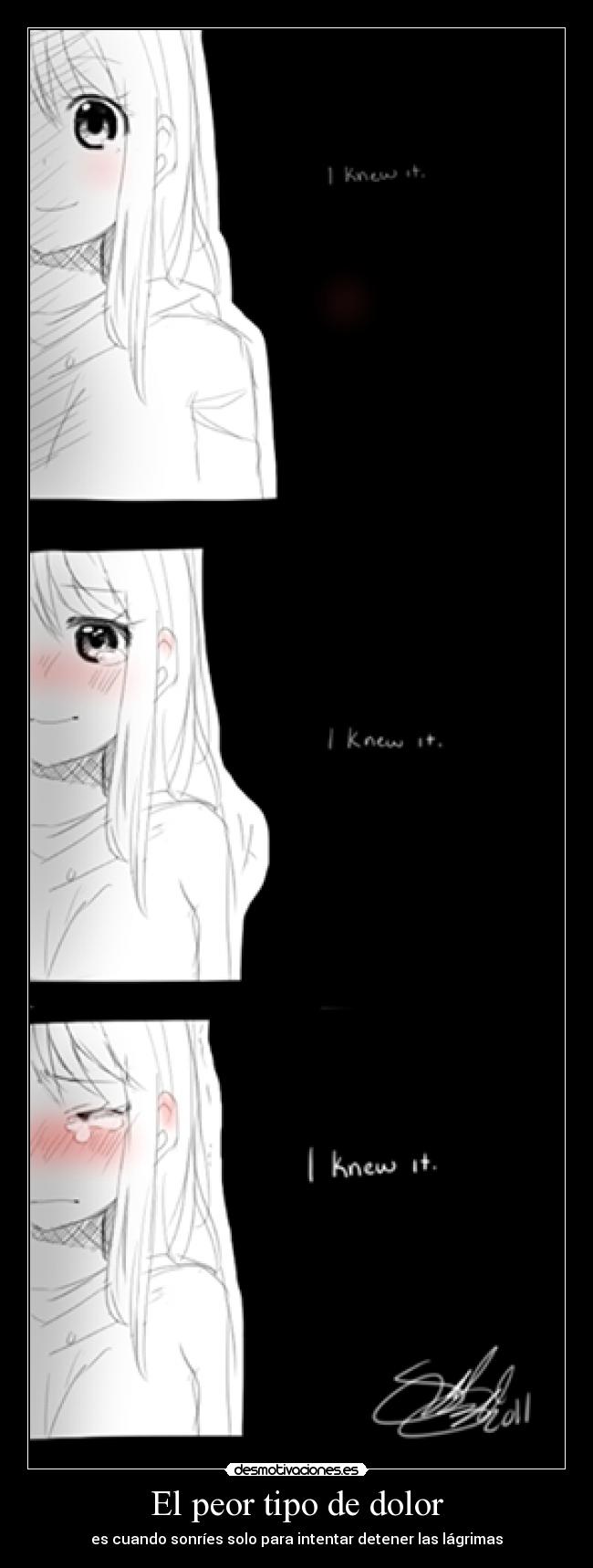 carteles dolor lagrimas dolor desmotivaciones