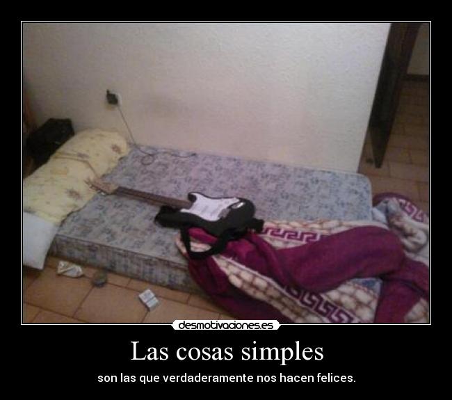 Las cosas simples - 