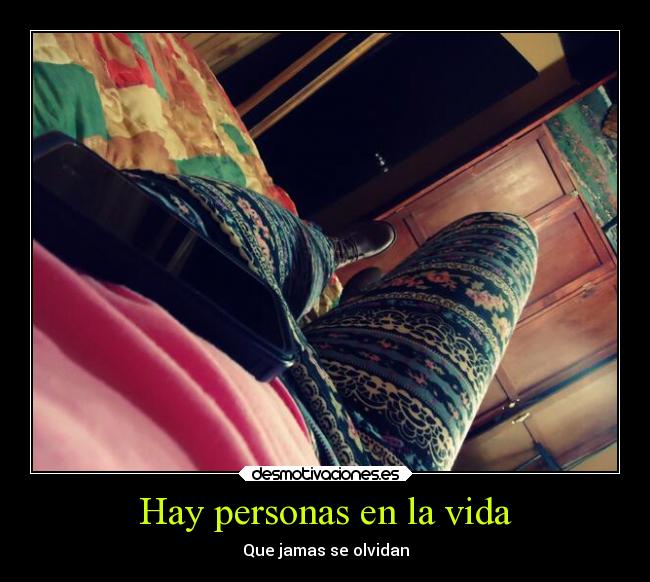 Hay personas en la vida -