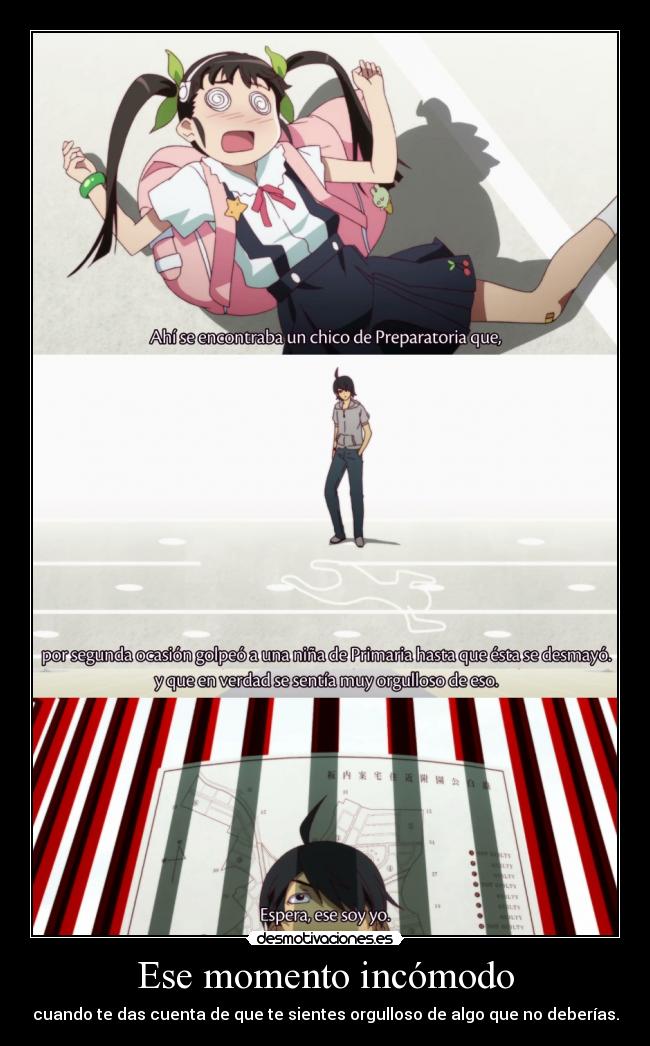 carteles raptorhunters harukaze anime manga otaku bakemonogatari orgulloso araragi desmotivaciones