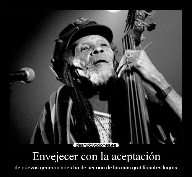 Envejecer con la aceptación -