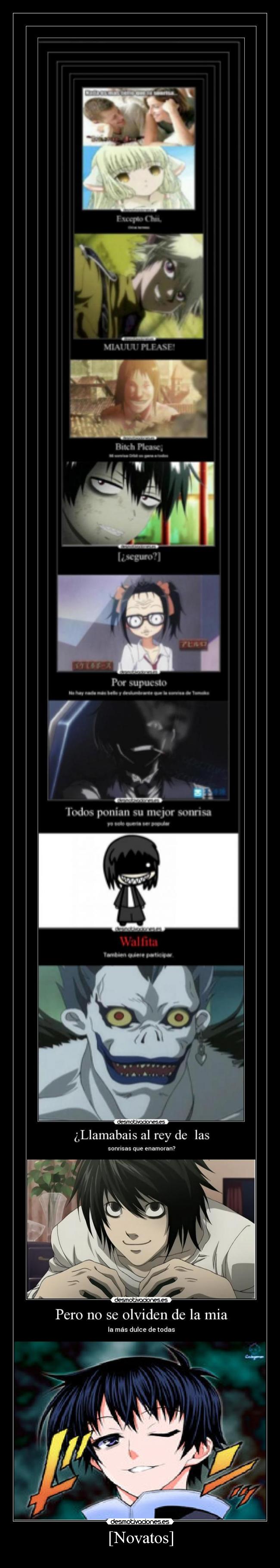 carteles sevenix kumagawa misogi anime shinigamixlll los demas animes flojera ponerlos desmotivaciones