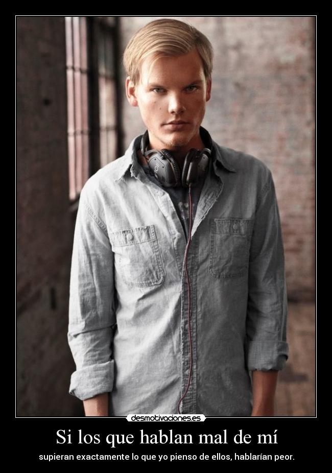 Si los que hablan mal de mí - 