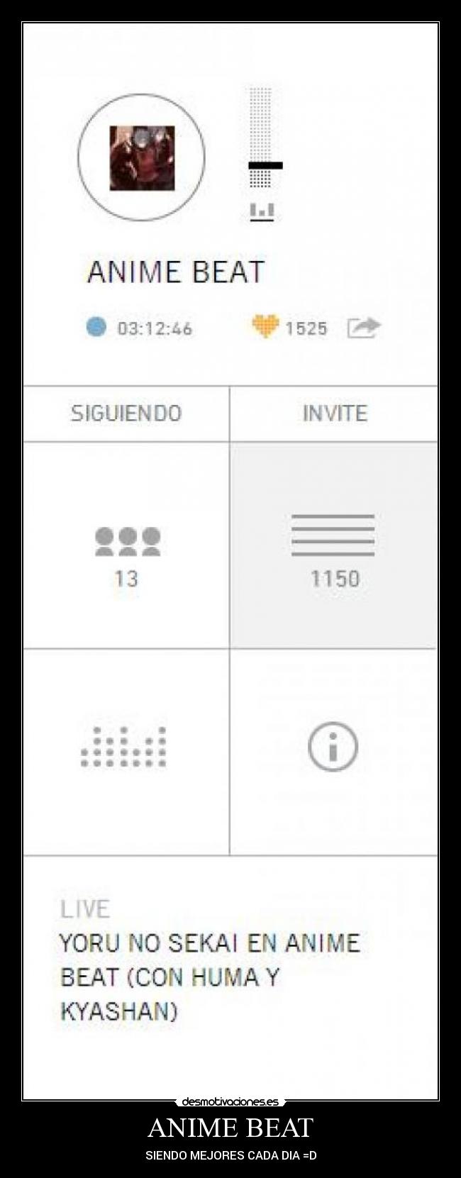 carteles anime musica desmotivaciones