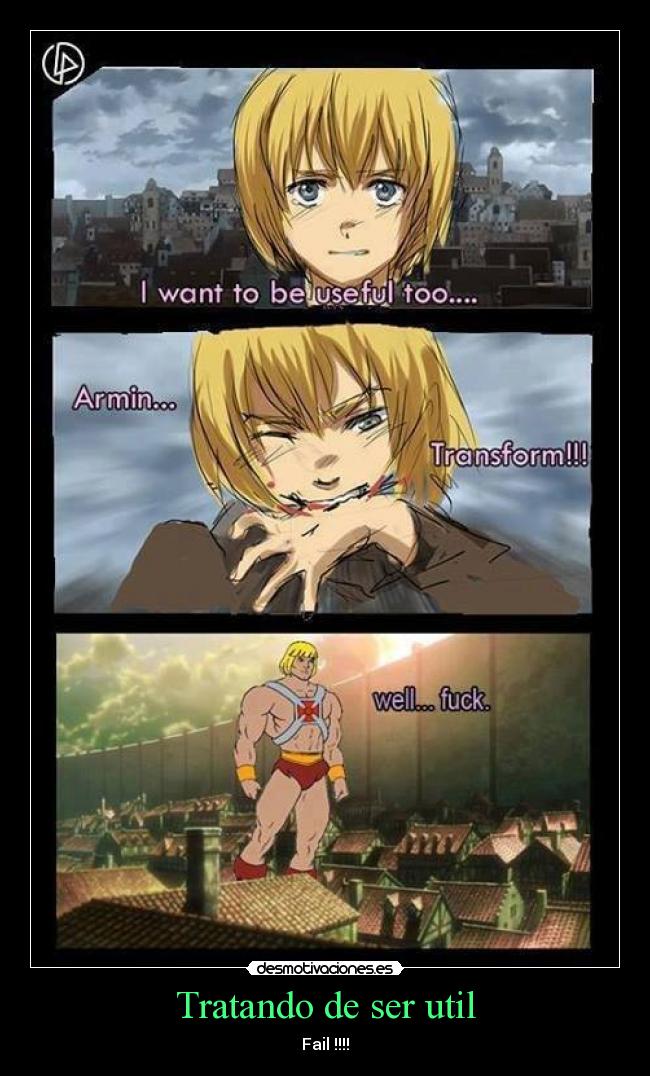 Tratando de ser util - 