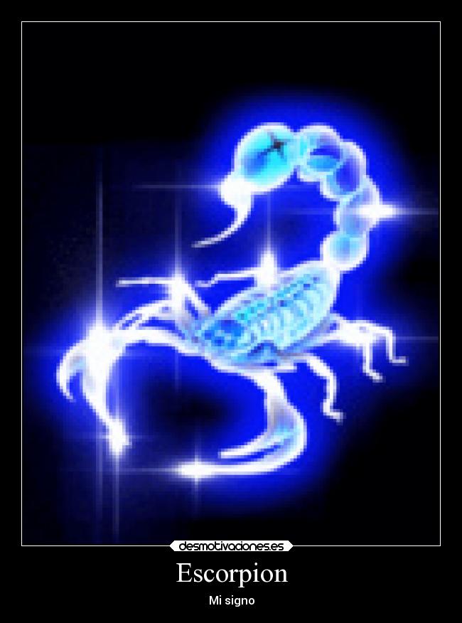 Escorpion - Mi signo
