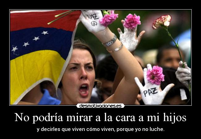 No podría mirar a la cara a mi hijos -