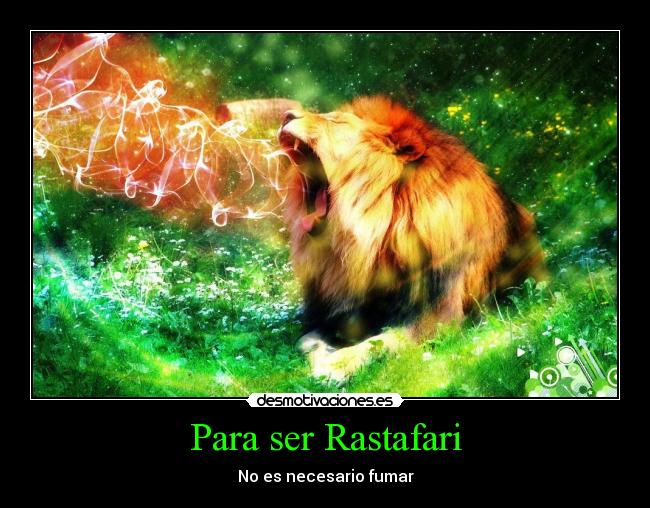 Para ser Rastafari -
