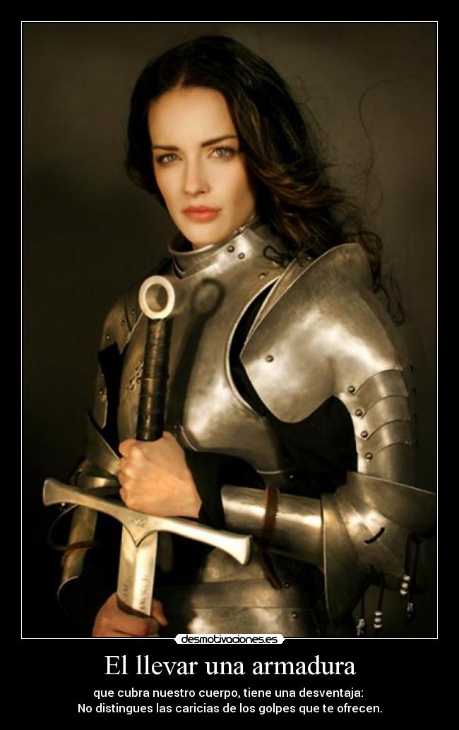 carteles clanloup armadura desmotivaciones