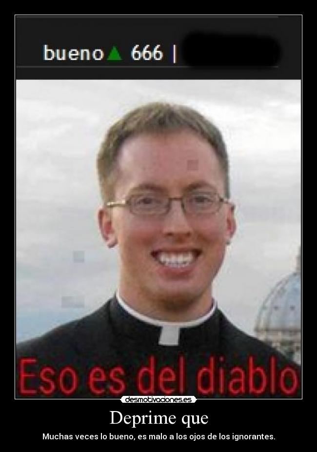 carteles eso del diablo desmotivaciones