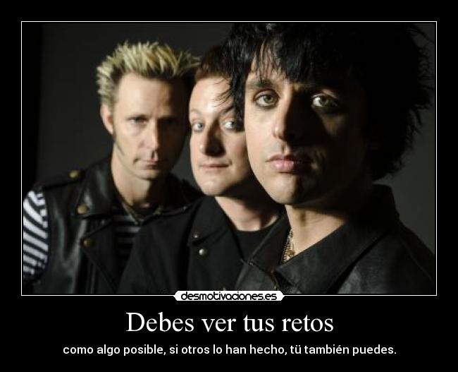 Debes ver tus retos - 