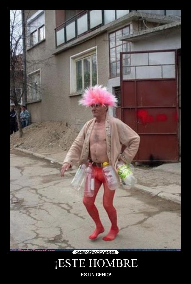 ¡ESTE HOMBRE - ES UN GENIO!