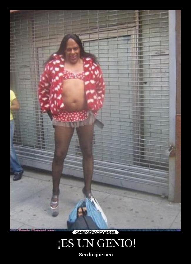 ¡ES UN GENIO! - Sea lo que sea