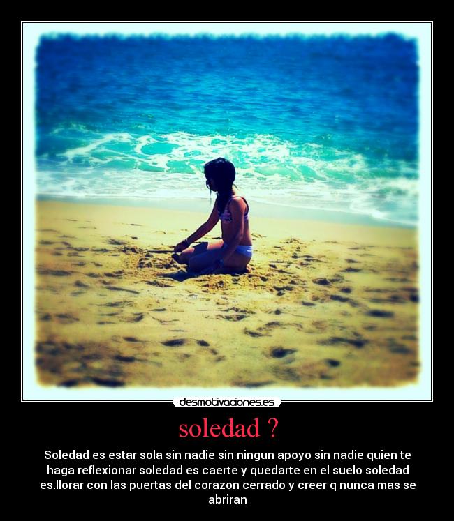 soledad ? - 