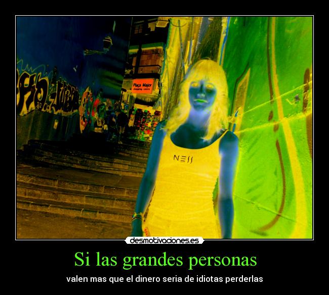 Si las grandes personas -