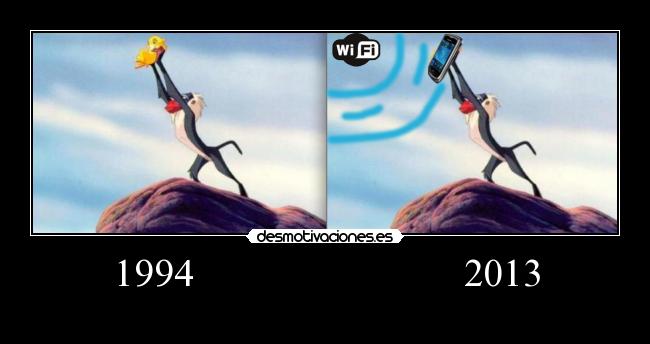 carteles rey leon wifi blackberry internet simio wifi gratis desmotivaciones