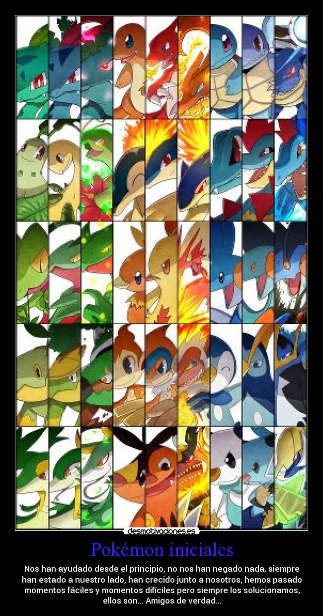 Pokémon iniciales -