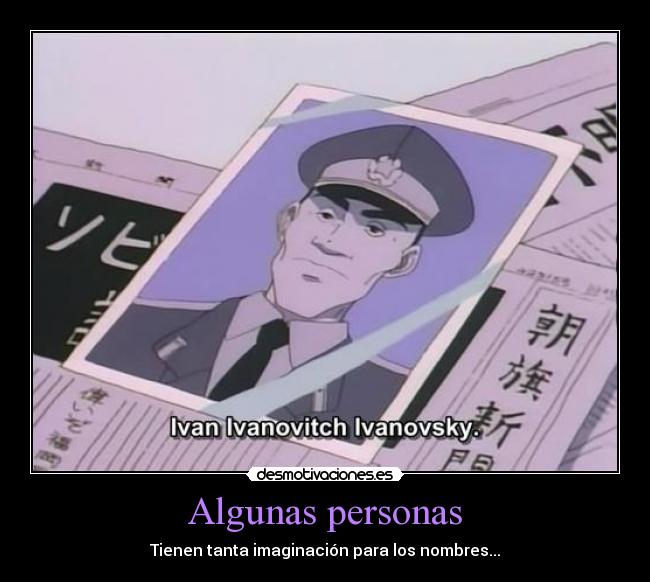 carteles anime sarcasmo imaginacion nombres desmotivaciones