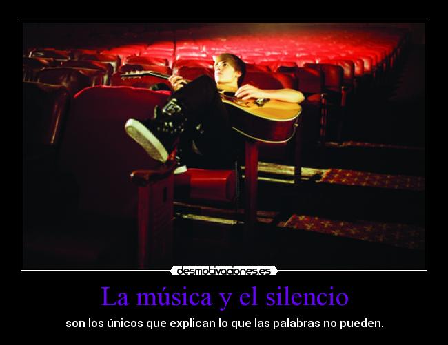 carteles musica silencio bbjdfs cualquier parecido con realidad pura coincidencia desmotivaciones