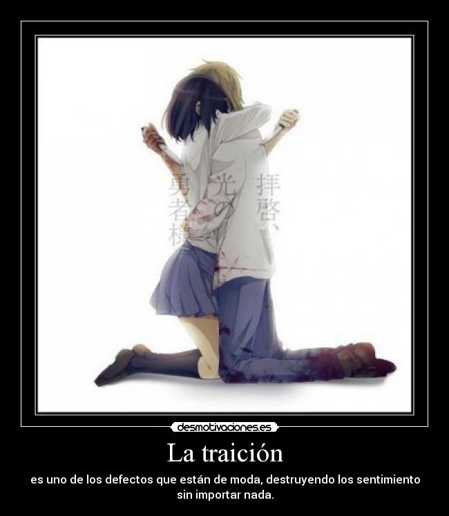 La traición -