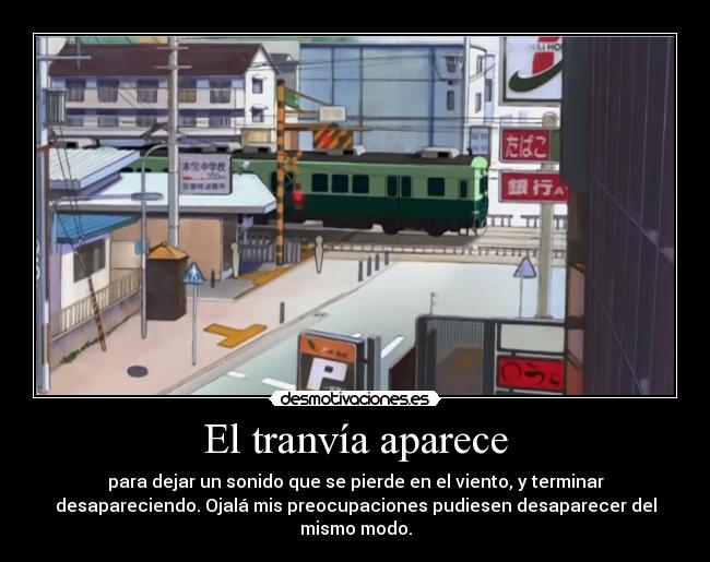 El tranvía aparece - 