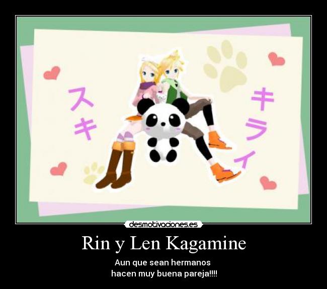 Rin y Len Kagamine -