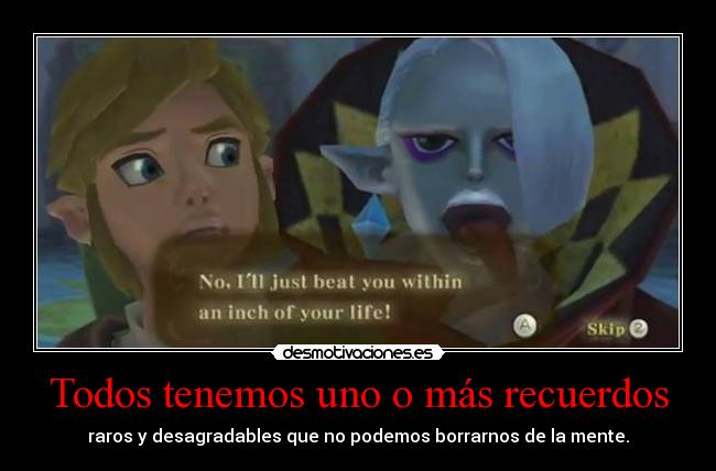 carteles recuerdos recuerdos desagradables que podemos olvidar lengua grahim desmotivaciones