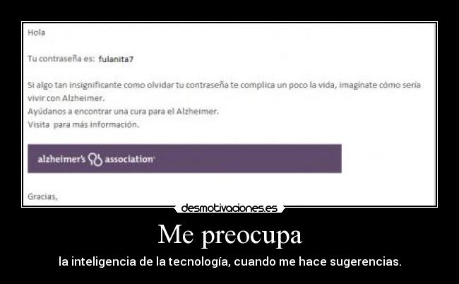 Me preocupa - 