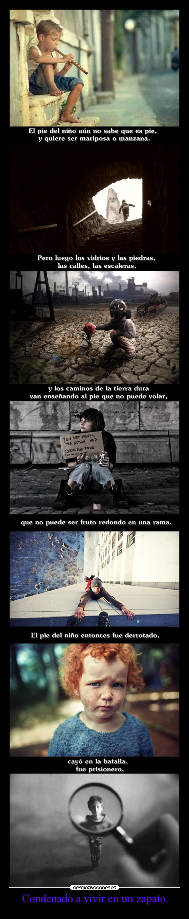 Condenado a vivir en un zapato. - 