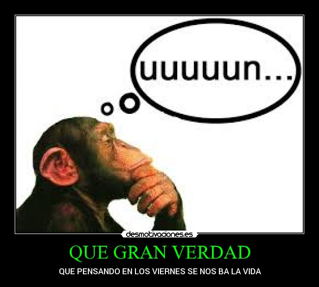 QUE GRAN VERDAD - 