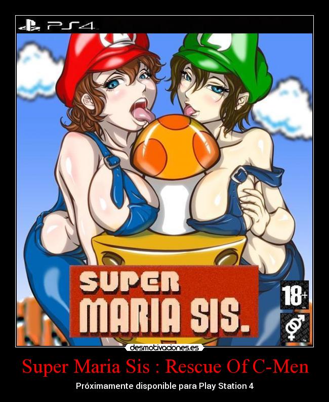 Super Maria Sis : Rescue Of C-Men - Próximamente disponible para Play Station 4