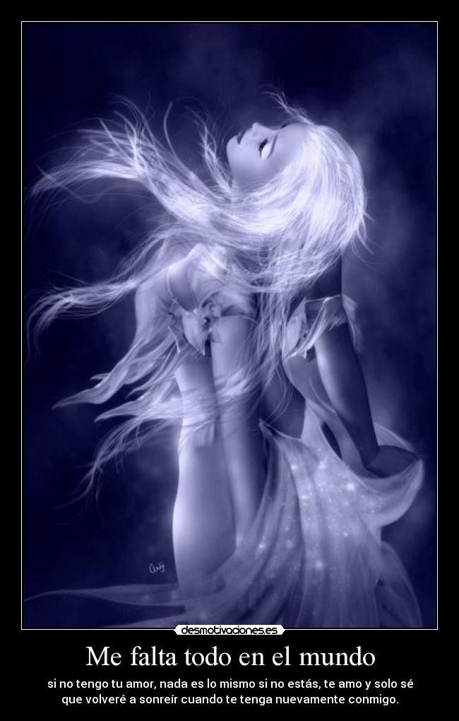 Me falta todo en el mundo -