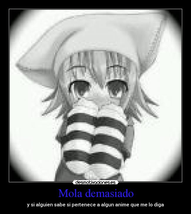 Mola demasiado - y si alguien sabe si pertenece a algun anime que me lo diga