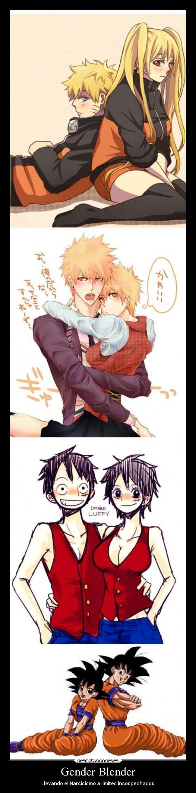Gender Blender - Llevando el Narcisismo a limites insospechados.