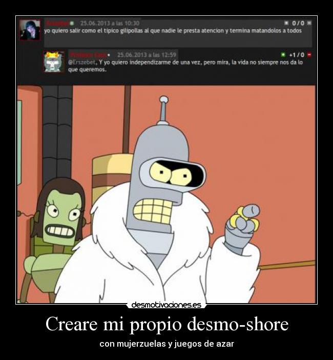 Creare mi propio desmo-shore - 