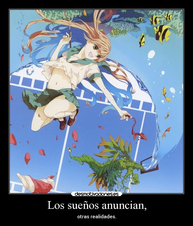carteles anime desmotivaciones