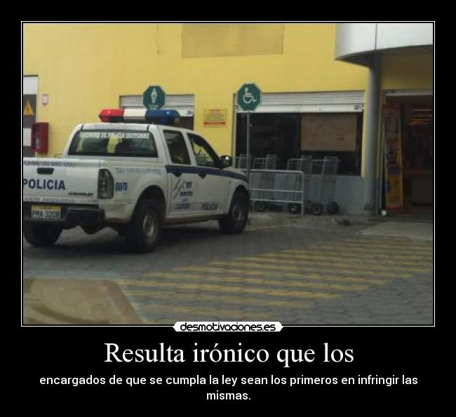 Resulta irónico que los - 