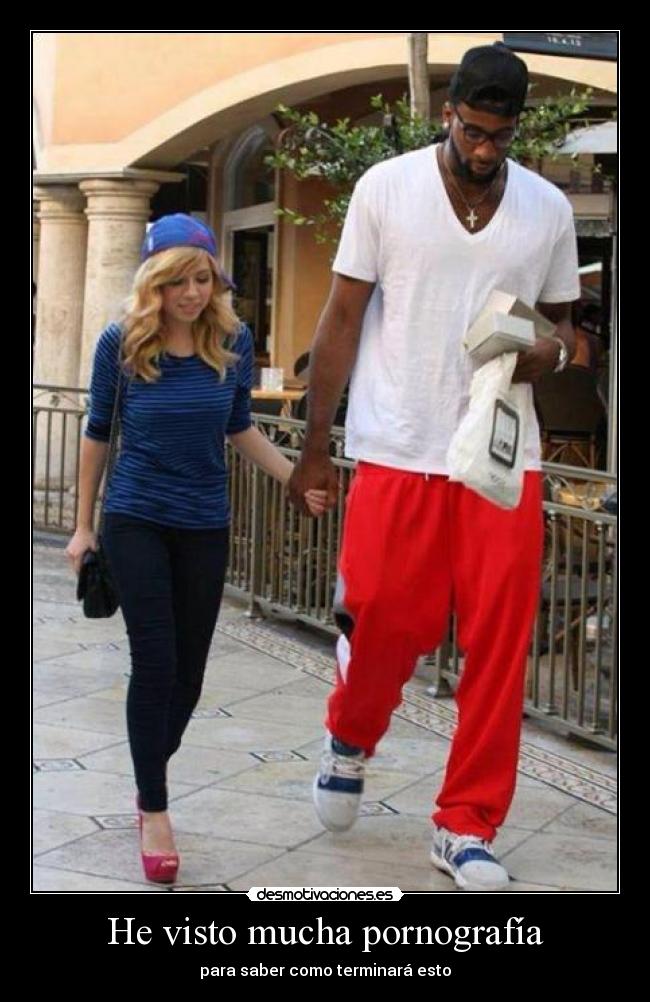 He visto mucha pornografía - para saber como terminará esto